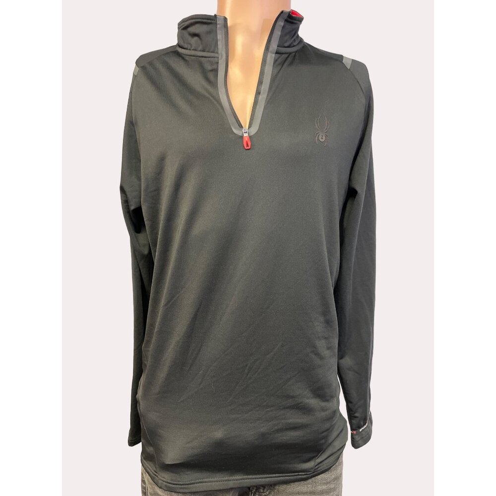 Spyder Active Men's Black Lightweight Sweatshirt Size L SKU 6254